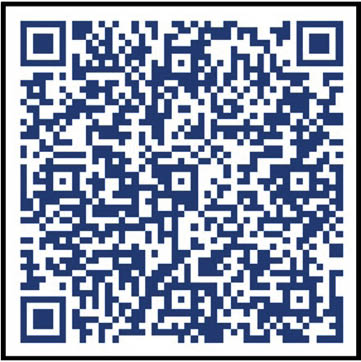 QR-kode med m rkebl m nster p  hvit bakgrunn.  KI-generert beskrivelse